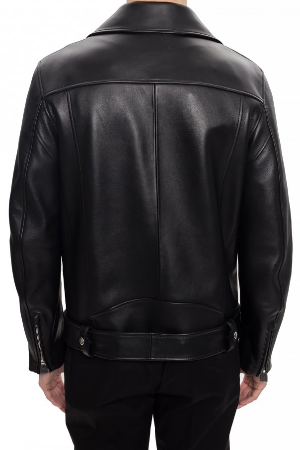 Acne Studios 'Biker' leather jacket | SchaferandweinerShops Acne Studios 'Biker' leather jacket | SchaferandweinerShops